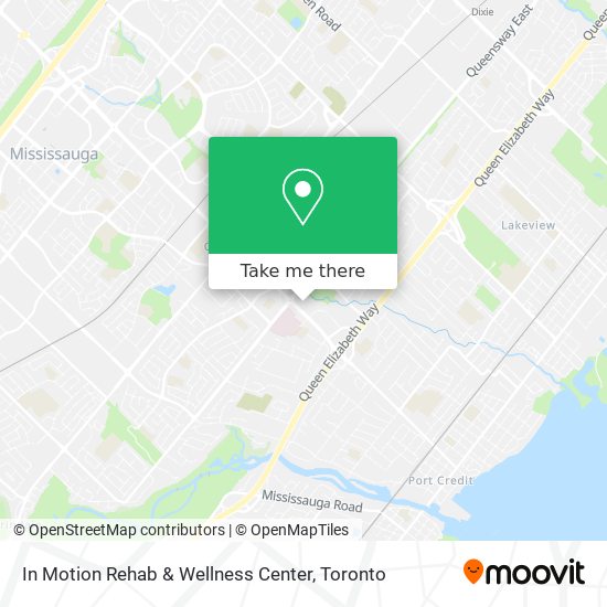 In Motion Rehab & Wellness Center map