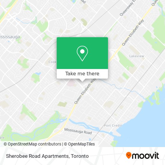 Sherobee Road Apartments map