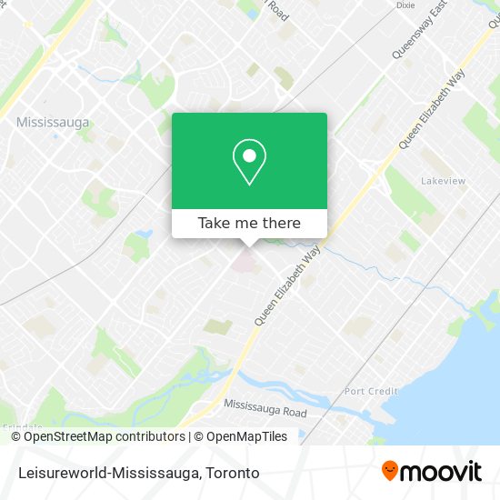 Leisureworld-Mississauga map