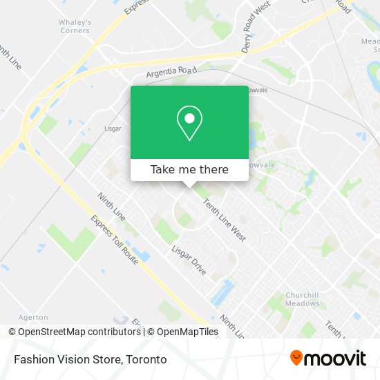 Fashion Vision Store map