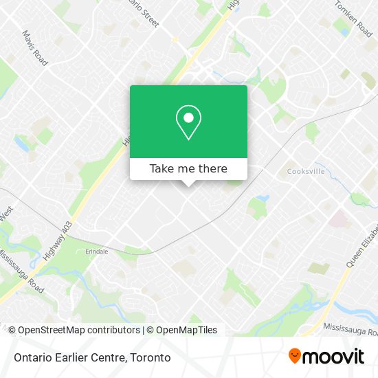 Ontario Earlier Centre plan