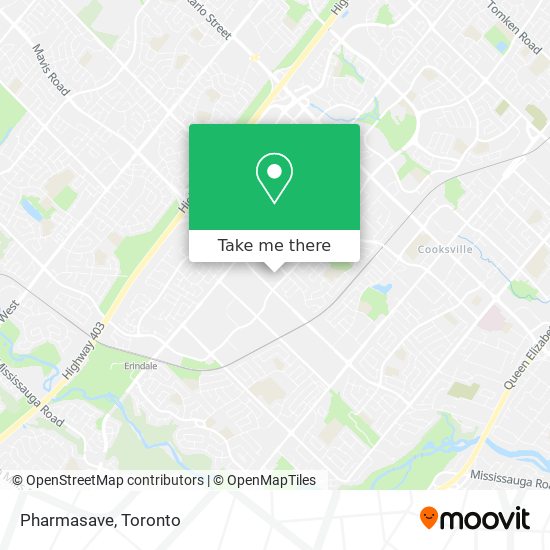 Pharmasave map