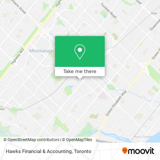 Hawks Financial & Accounting map