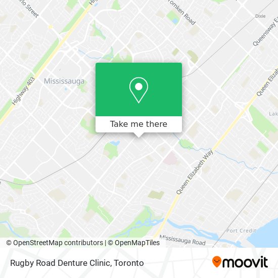 Rugby Road Denture Clinic map