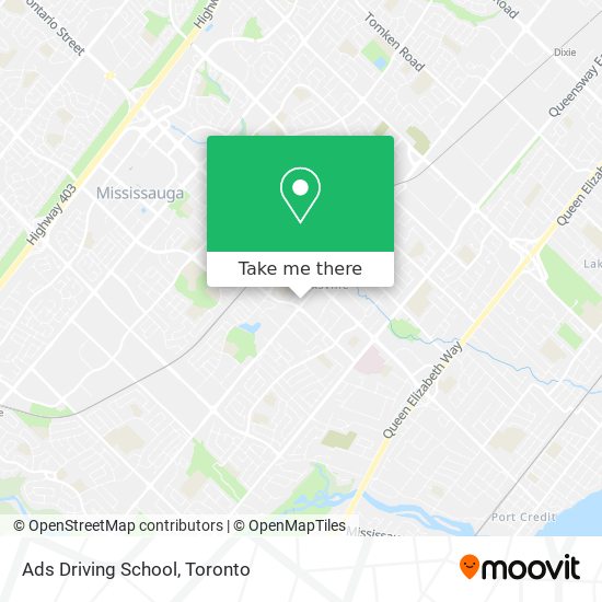 Ads Driving School map