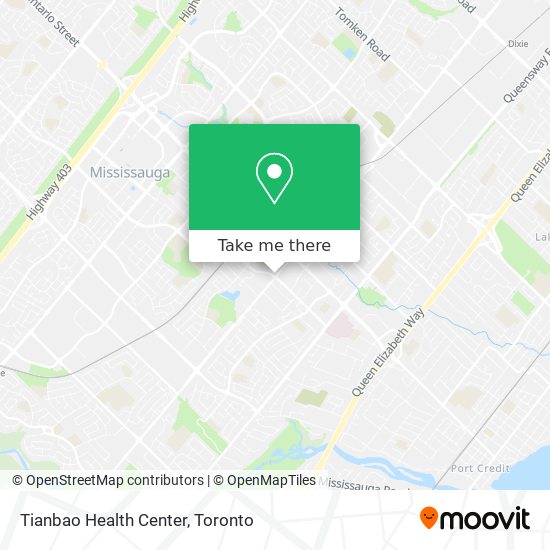 Tianbao Health Center map