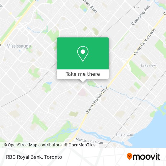 RBC Royal Bank map