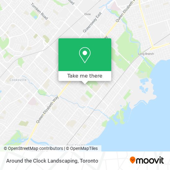 Around the Clock Landscaping map
