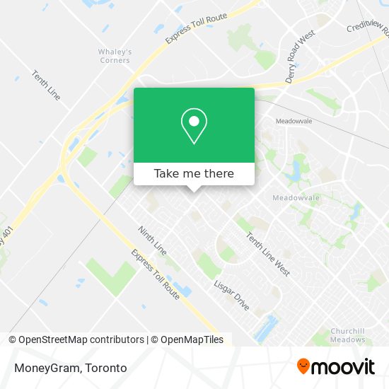 MoneyGram map