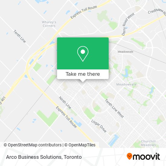 Arco Business Solutions map