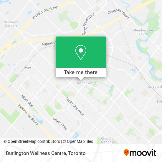 Burlington Wellness Centre plan