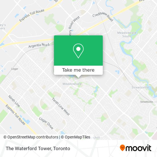 The Waterford Tower map