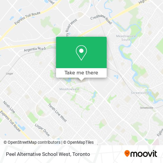 Peel Alternative School West plan