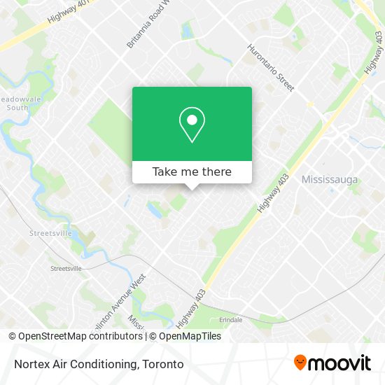 Nortex Air Conditioning map