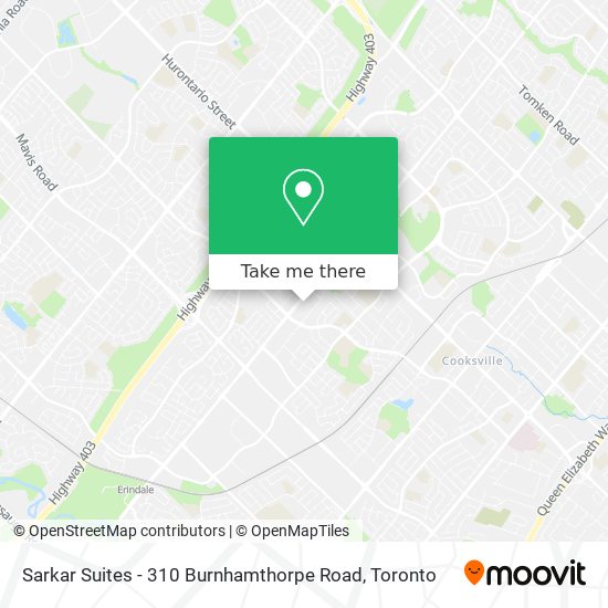 Sarkar Suites - 310 Burnhamthorpe Road map