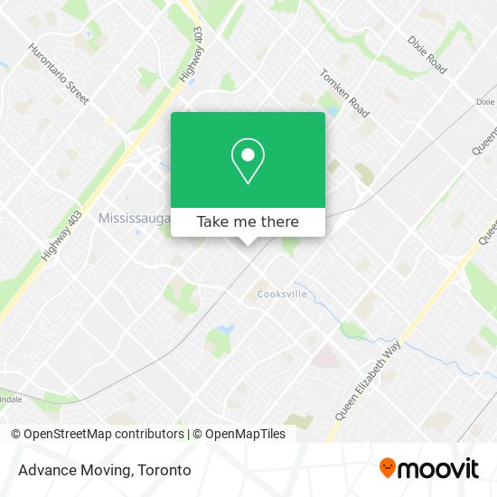 Advance Moving map