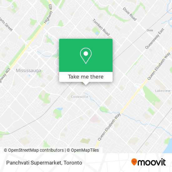 Panchvati Supermarket map