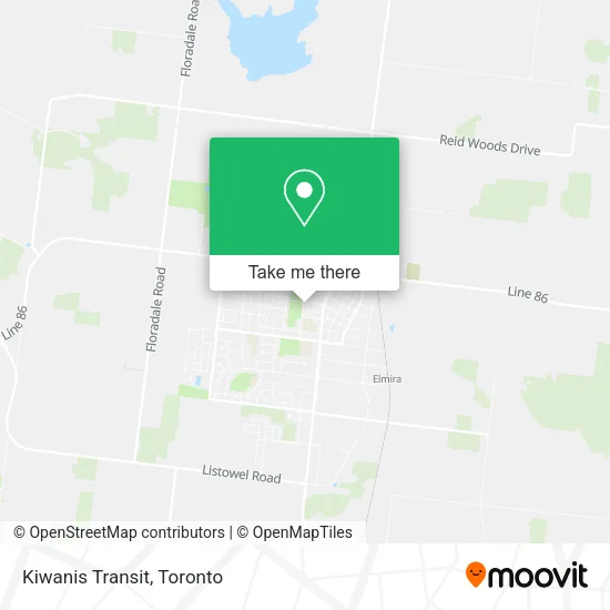 Kiwanis Transit map
