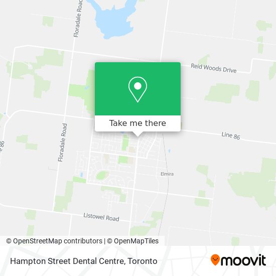 Hampton Street Dental Centre map