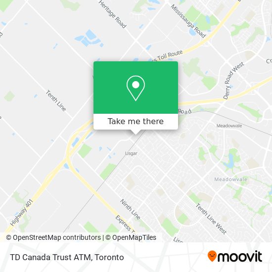 TD Canada Trust ATM plan