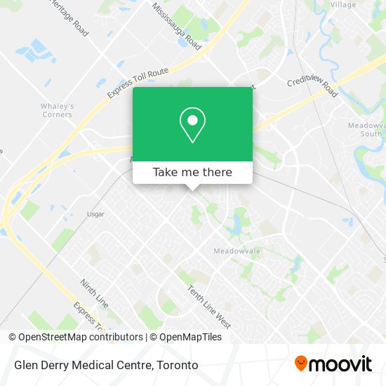 Glen Derry Medical Centre map