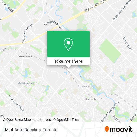 Mint Auto Detailing map