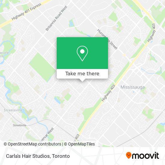 Carla's Hair Studios map