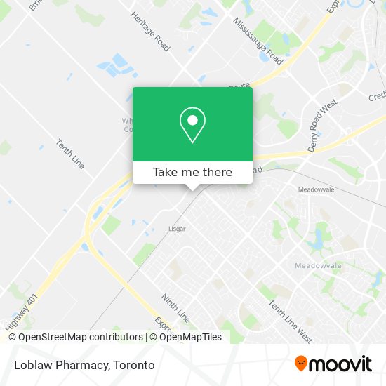 Loblaw Pharmacy map