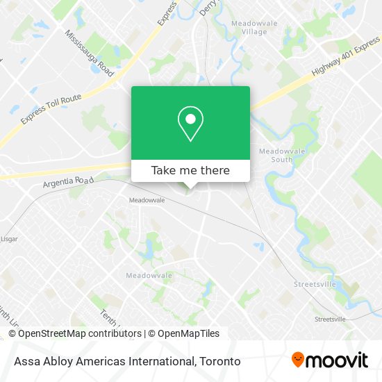 Assa Abloy Americas International map