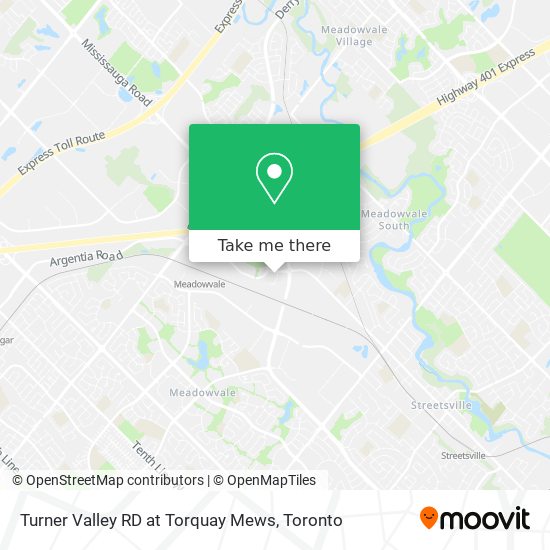 Turner Valley RD at Torquay Mews map