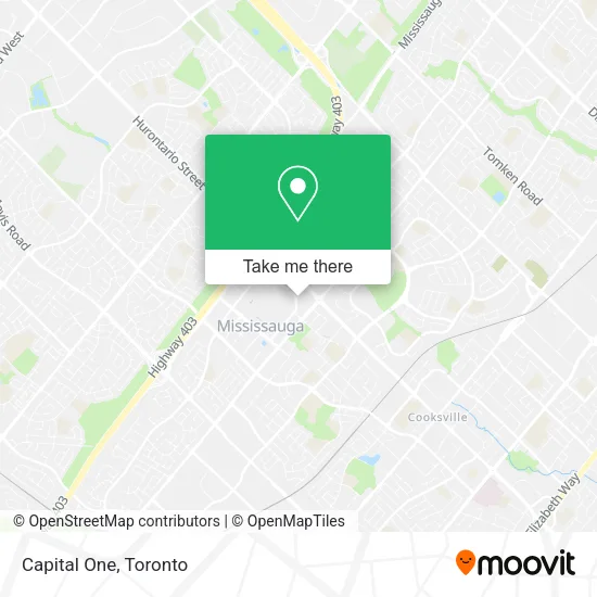 Capital One map