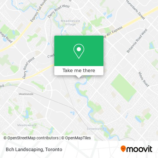 Bch Landscaping map