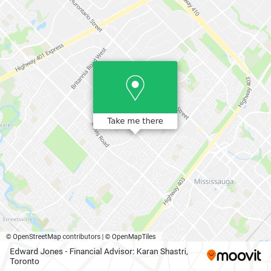 Edward Jones - Financial Advisor: Karan Shastri map