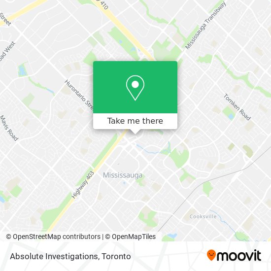 Absolute Investigations map