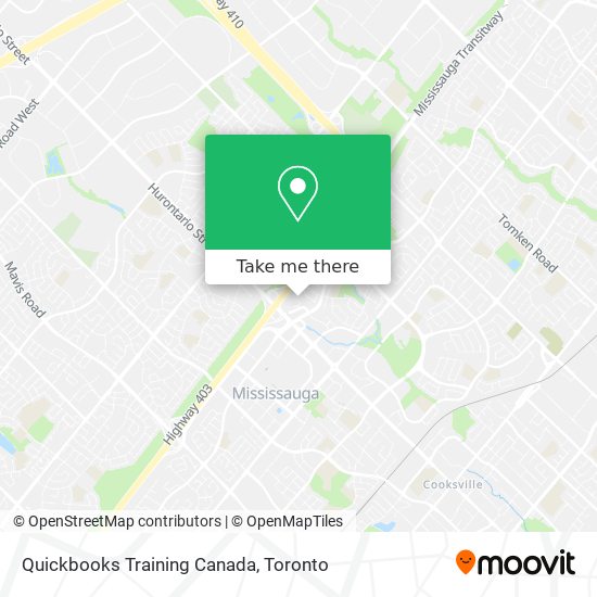 Quickbooks Training Canada map