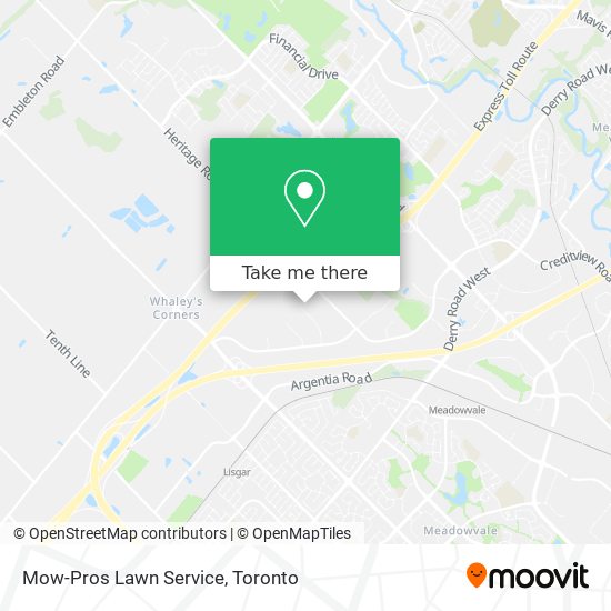 Mow-Pros Lawn Service map