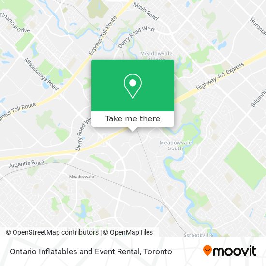 Ontario Inflatables and Event Rental plan