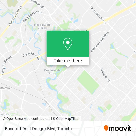 Bancroft Dr at Douguy Blvd plan