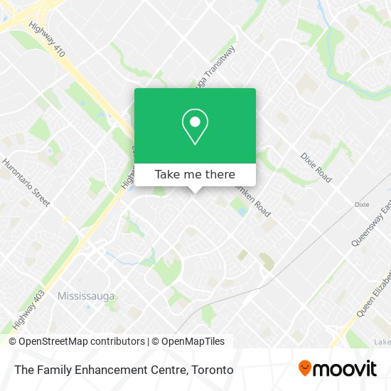 The Family Enhancement Centre map