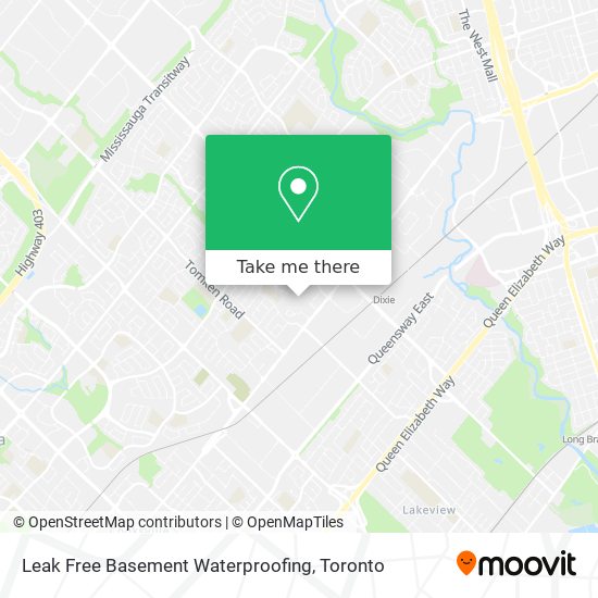 Leak Free Basement Waterproofing map