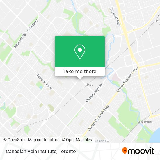Canadian Vein Institute map
