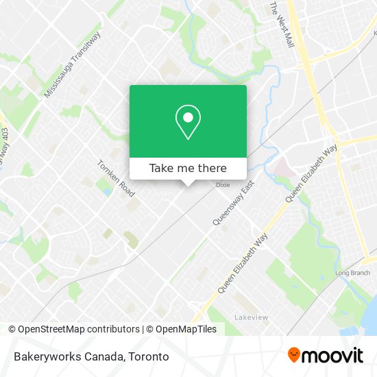 Bakeryworks Canada map