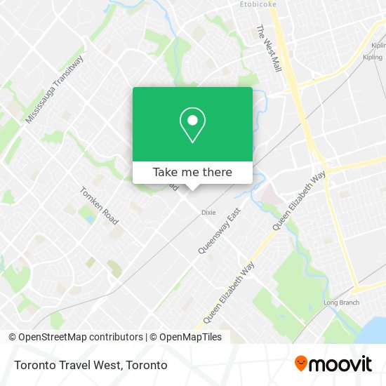 Toronto Travel West plan