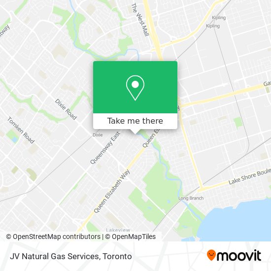 JV Natural Gas Services map