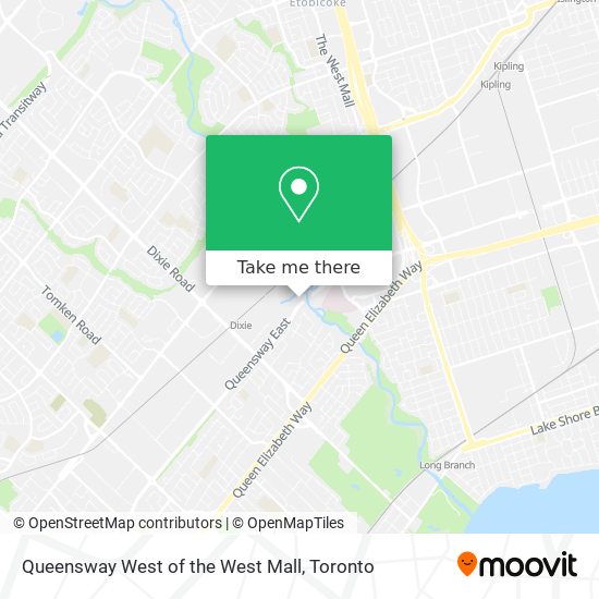 Queensway West of the West Mall plan