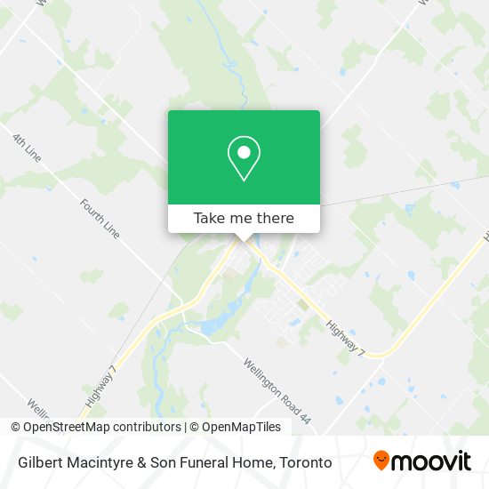 Gilbert Macintyre & Son Funeral Home map