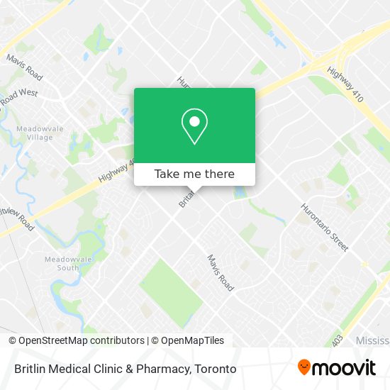 Britlin Medical Clinic & Pharmacy map