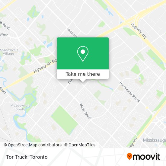 Tor Truck map