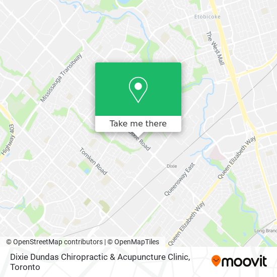 Dixie Dundas Chiropractic & Acupuncture Clinic map