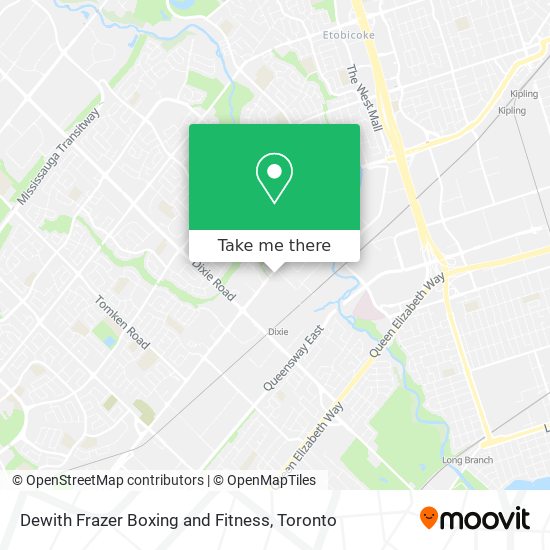 Dewith Frazer Boxing and Fitness map